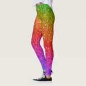Rainbow Glitter Pride Leggings (Links)