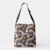 Rainbow Glitter Pride | Mousserende LGBTQ+ Crossbody Tas (Achterkant)