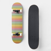 Rainbow Glitter skateboard (Voorkant)