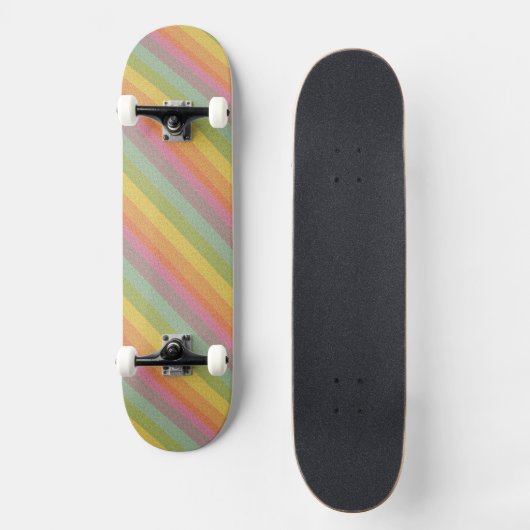 Rainbow Glitter skateboard (Voorkant)