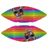 Rainbow Glitter Unicorn Sparkly LGBT+ Sparkles American Football (Panelen)