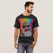 Rainbow Glitter Unicorn Sparkly LGBT Sparkles Cute T-shirt (Voorkant volledig)