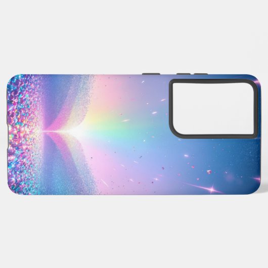 Rainbow Glow Fantasy Phone Case Samsung Galaxy Hoesje (Linkerkant)