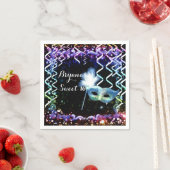 Rainbow Glow Masquerade Masker Verjaardagsfeestje Servet (Insitu)