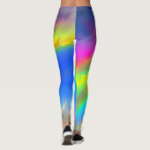 Rainbow Glow Sky Leggings (Achterkant)