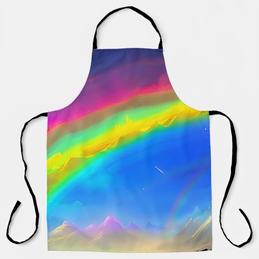 Rainbow Glow Sky Schort (Voorkant)