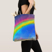 Rainbow Glow Sky Tote Bag (Dichtbij)