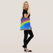 Rainbow Glow Sky Tote Bag (Op model)