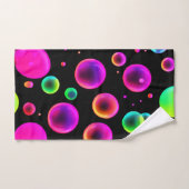 Rainbow Glowing Bubble Dream Bad Handdoek (Handdoek)