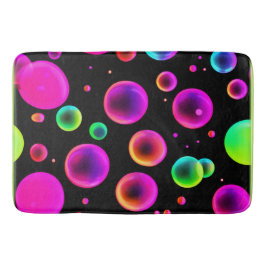 Rainbow Glowing Bubble Dream Badmat