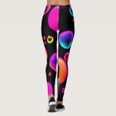 Rainbow Glowing Bubble Dream Leggings (Achterkant)