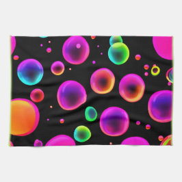Rainbow Glowing Bubble Dream Theedoek