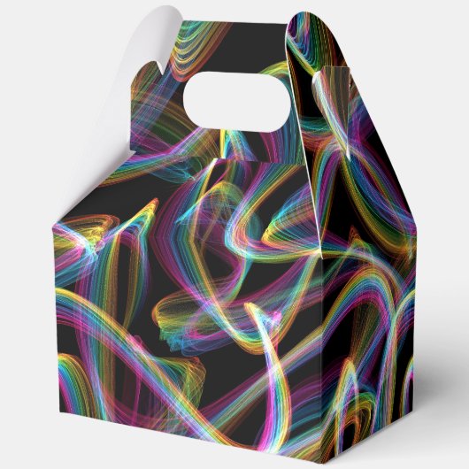 Rainbow Glowstick Lightpainting: Bedankdoosjes (Voorkant)