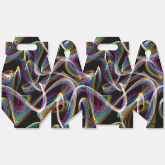 Rainbow Glowstick Lightpainting: Bedankdoosjes (Ongevouwen)