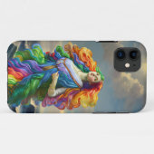 Rainbow Goddess digitale schilderij originele kuns Case-Mate iPhone Case (Achterkant (horizontaal))