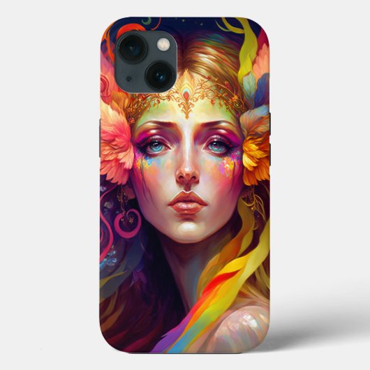 Rainbow Goddess Fantasy Art Case-Mate iPhone Case (Achterkant)