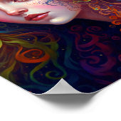 Rainbow Goddess Fantasy Art Poster (Hoek)