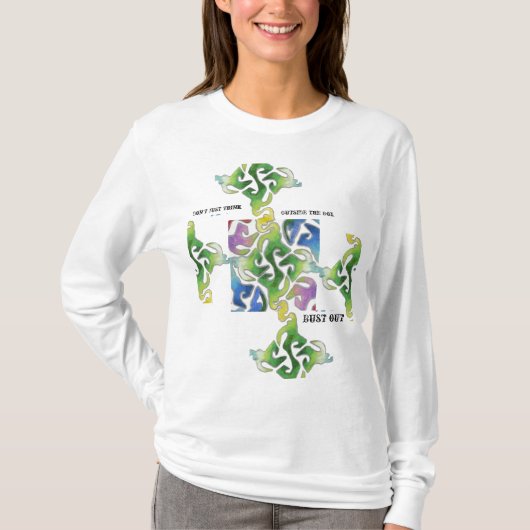 Rainbow Goddess Hoodie T-shirt (Voorkant)