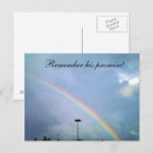 RAINBOW GODS PROMISE briefkaart (Voorkant / Achterkant)