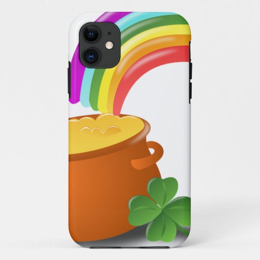 Rainbow Gold Pot Lucky Irish Sky Ierland Case-Mate iPhone Case (Achterkant)