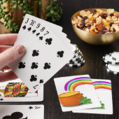 Rainbow Gold Pot Lucky Irish Sky Ierland Pokerkaarten (Insitu)