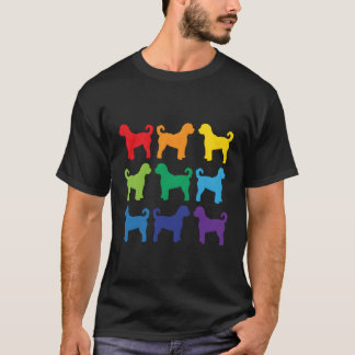Rainbow Goldendoodles Mom Dad Zuster Broer Fun G T-shirt