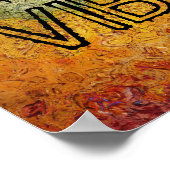 Rainbow Good Vibes Poster (Hoek)