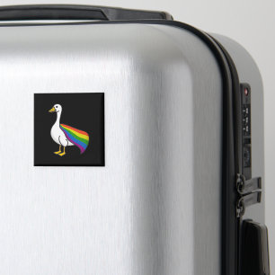 Rainbow Goose LGBTQ Pride Gay Transgender LGBTQ+ Magneet