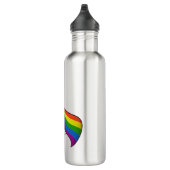 Rainbow Goose LGBTQ Pride Gay Transgender LGBTQ+ Waterfles (Rechts)