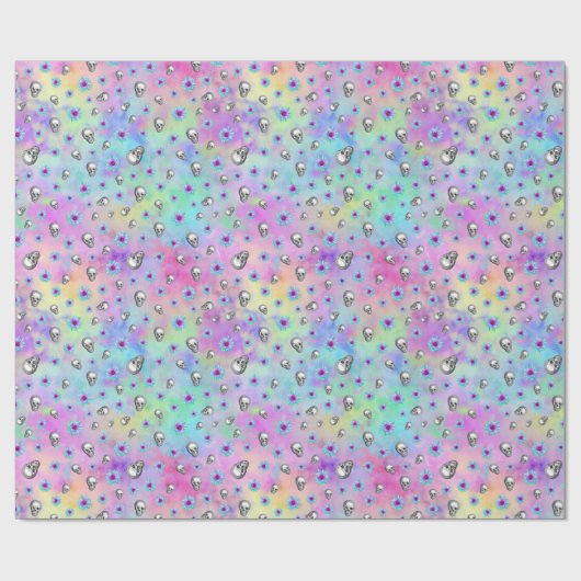 RAINBOW GOTHIC WRAPPING PAPIER (Vlak)