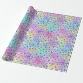 RAINBOW GOTHIC WRAPPING PAPIER (Uitgerold)