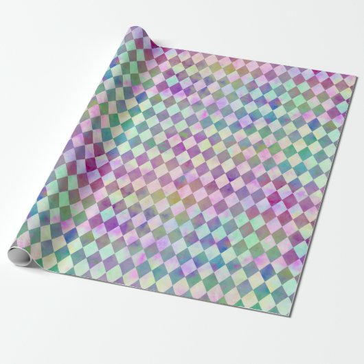 RAINBOW GOTHIC WRAPPING PAPIER (Uitgerold)