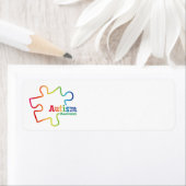 Rainbow Gradient Autisme Awareness Labels (Insitu)