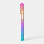 Rainbow Gradient Colorful iPhone 16 Hoesje (Linkerkant)