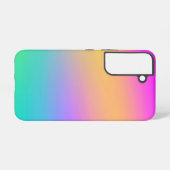 Rainbow Gradient Colorful Samsung Galaxy Hoesje (Achterkant horizontaal)