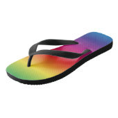 Rainbow Gradient Gay Pride Teenslippers (Schuin)