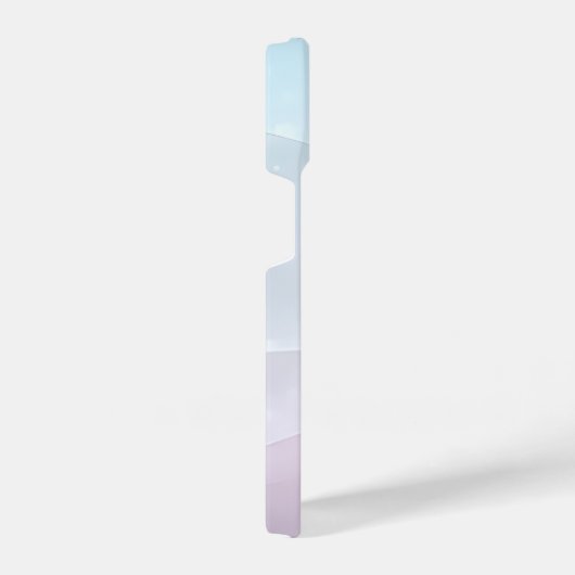 Rainbow Gradient Invitation | Elegant Pastel Spark iPhone Hoesje (Rechterkant)