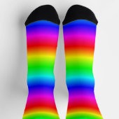 Rainbow Gradient Pattern Sokken (Top)