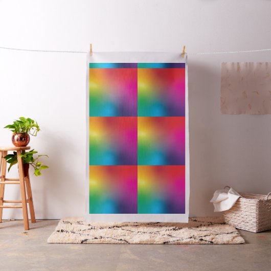 Rainbow Gradient Pillow Square stof (Voorbeeld)