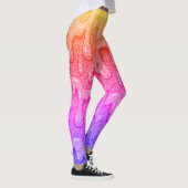 Rainbow Gradient Slime Drip Leggings (Rechts)