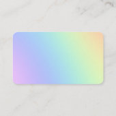 Rainbow Gradient Visitekaartjes (Achterkant)