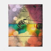 Rainbow Grass Drama Fleece Blanket Deken (Voorkant)