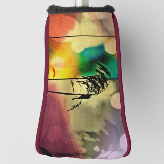 Rainbow Grass Drama Golfheadcover (Draai 90)