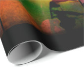 Rainbow Grass Drama Wrapping Paper Cadeaupapier (Rol Hoek)