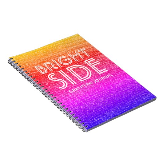 Rainbow Gratitude Journal Notitieboek (Rechterzijde)