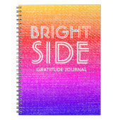 Rainbow Gratitude Journal Notitieboek (Voorkant)
