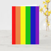 Rainbow Greeting Card Kaart (Gele Bloem)