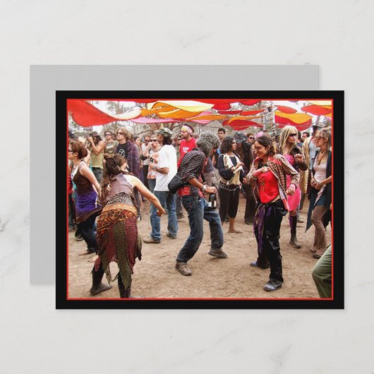 RainboW GrooViN-BRIEFKAART Briefkaart (Voorkant / Achterkant)