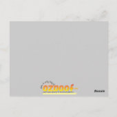 RainboW GrooViN-BRIEFKAART Briefkaart (Achterkant)