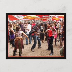 RainboW GrooViN-BRIEFKAART Briefkaart